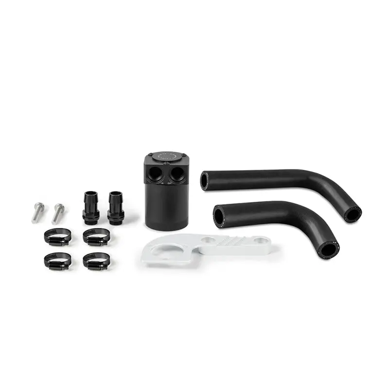 Mishimoto Oil Catch Can Baffled White 15-20 Bmw M3 M4 1