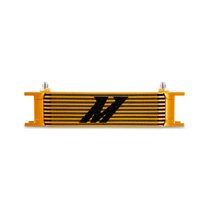 Mishimoto Oil Cooler 10 Row -6An Gold Universal Fit 1