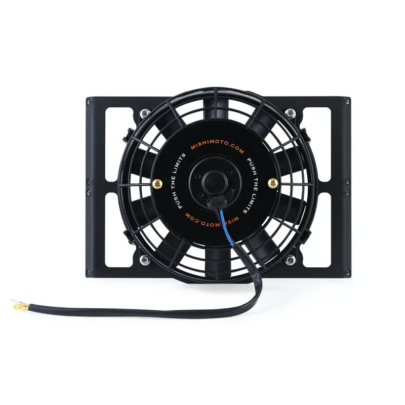Mishimoto Oil Cooler Fan Shroud 10In Heavy Duty Black 1