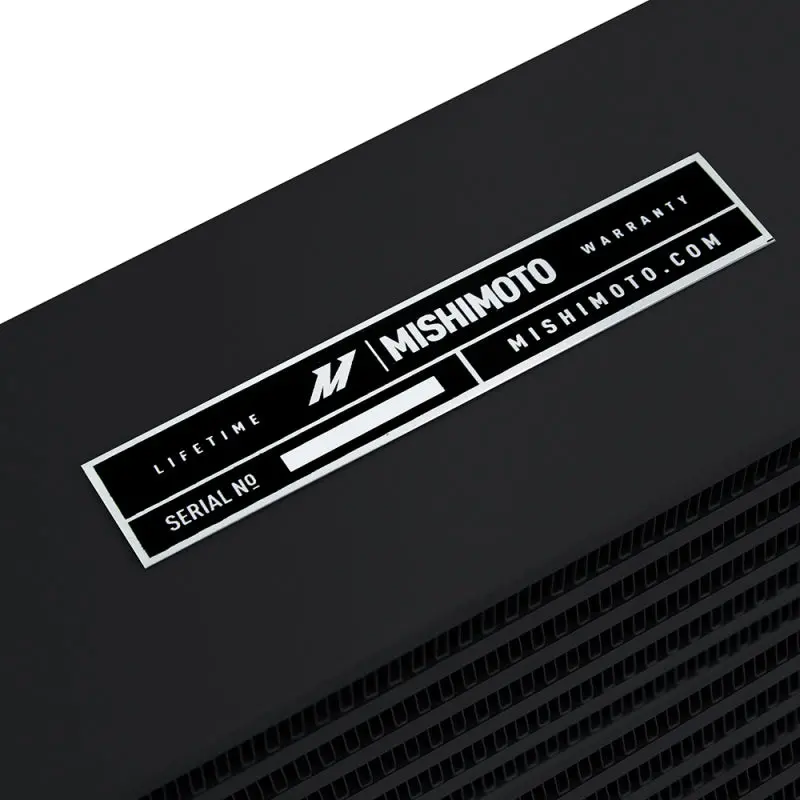 Mishimoto Oil Cooler Heavy Duty 17In Same Side Outlet Black 2