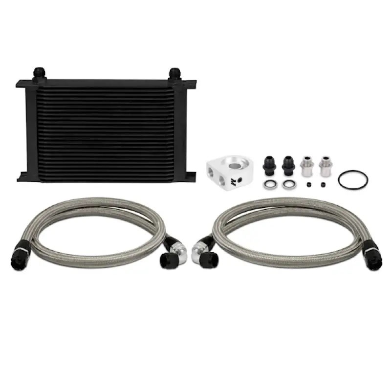 Mishimoto Oil Cooler Kit 25 Row Universal Black Finish 1