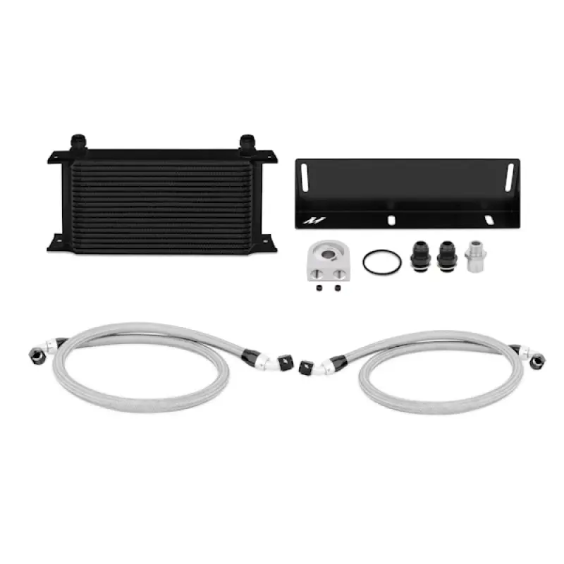 Mishimoto Oil Cooler Kit 79-93 Ford Mustang 5.0L Black 2