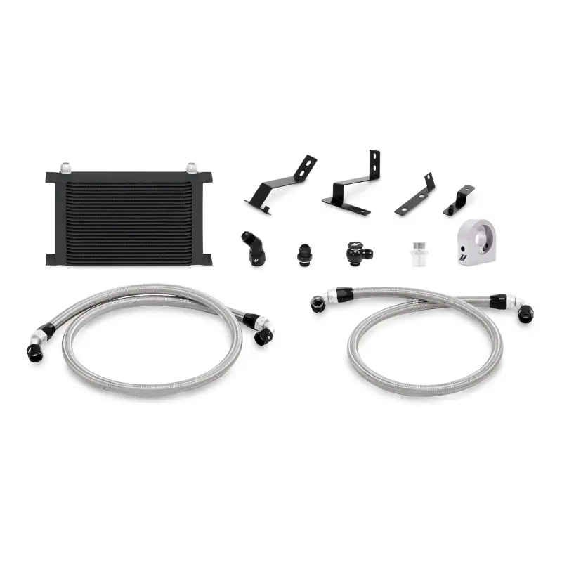 Mishimoto Oil Cooler Kit Black 2016 Plus Chevy Camaro 1