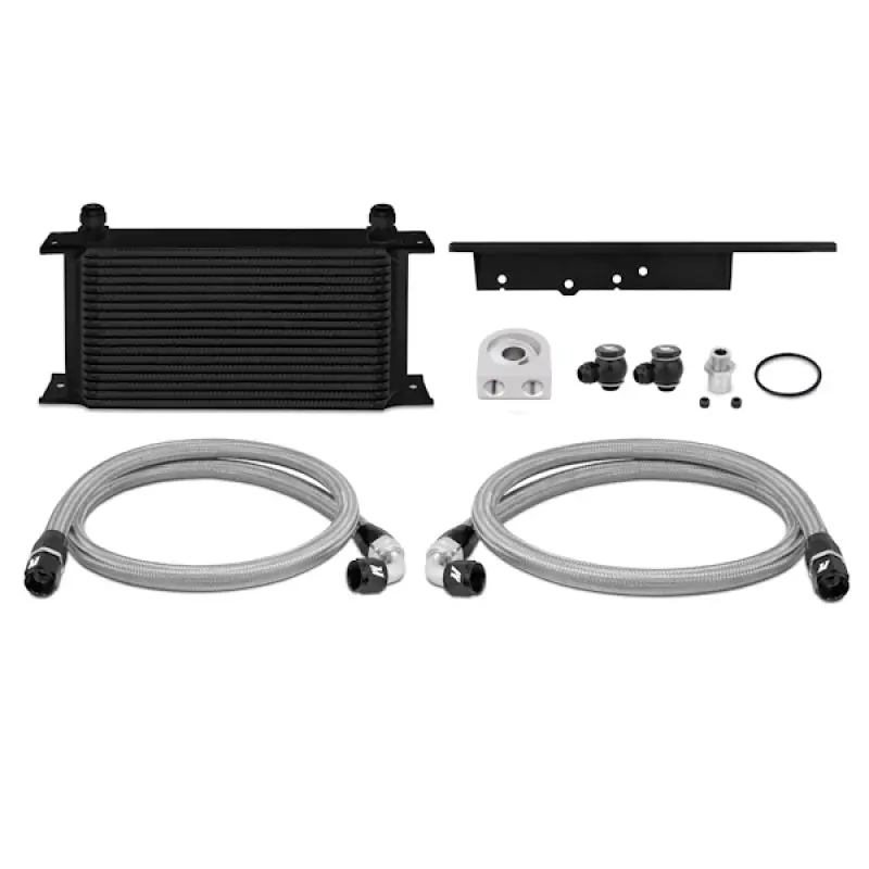 Mishimoto Oil Cooler Kit Black Direct Fit 03-09 Nissan 350Z 1