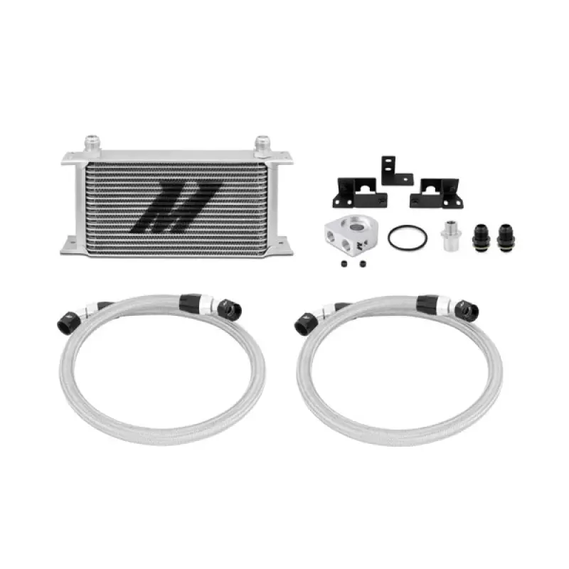 Mishimoto Oil Cooler Kit Silver For 07-11 Jeep Wrangler Jk 1