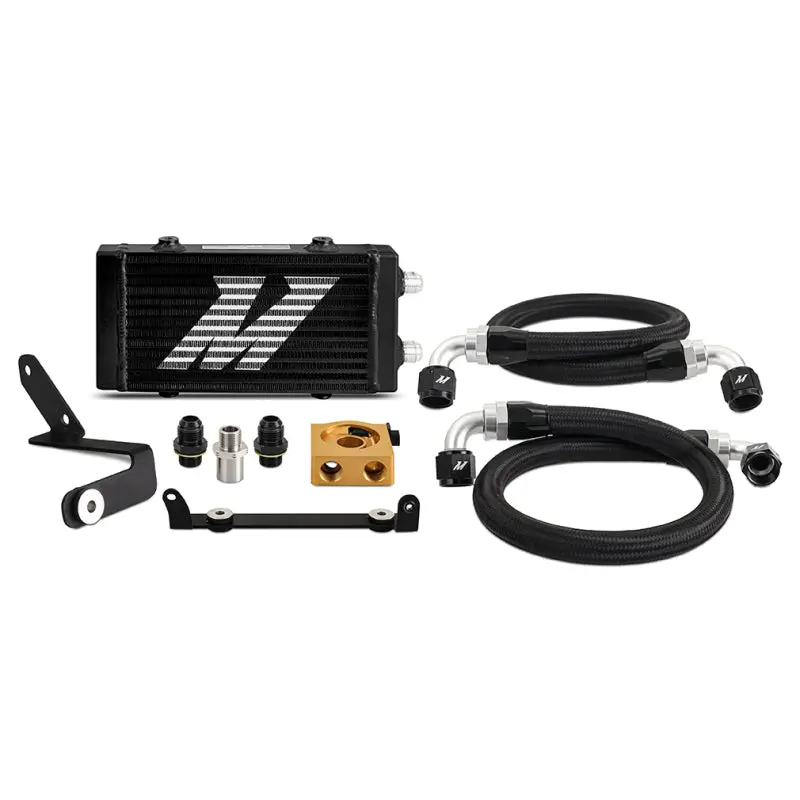 Mishimoto Oil Cooler Kit - Thermostatic - Black For 2023+ Toyota Gr Corolla 1