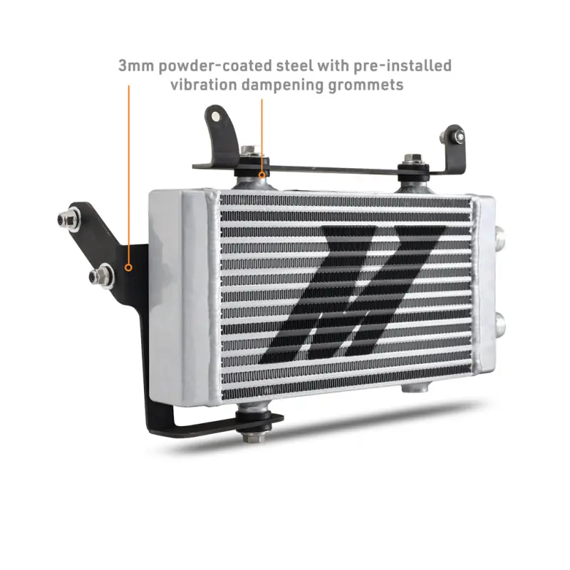 Mishimoto Oil Cooler Kit - Thermostatic - Silver For 2023+ Toyota Gr Corolla 2