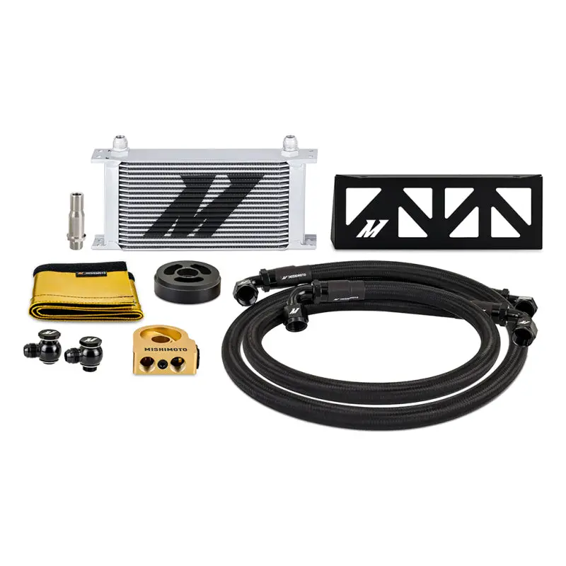 Mishimoto Oil Cooler Kit Thermostatic - Silver For Subaru Brz/Toyota Gr86 22+ 1