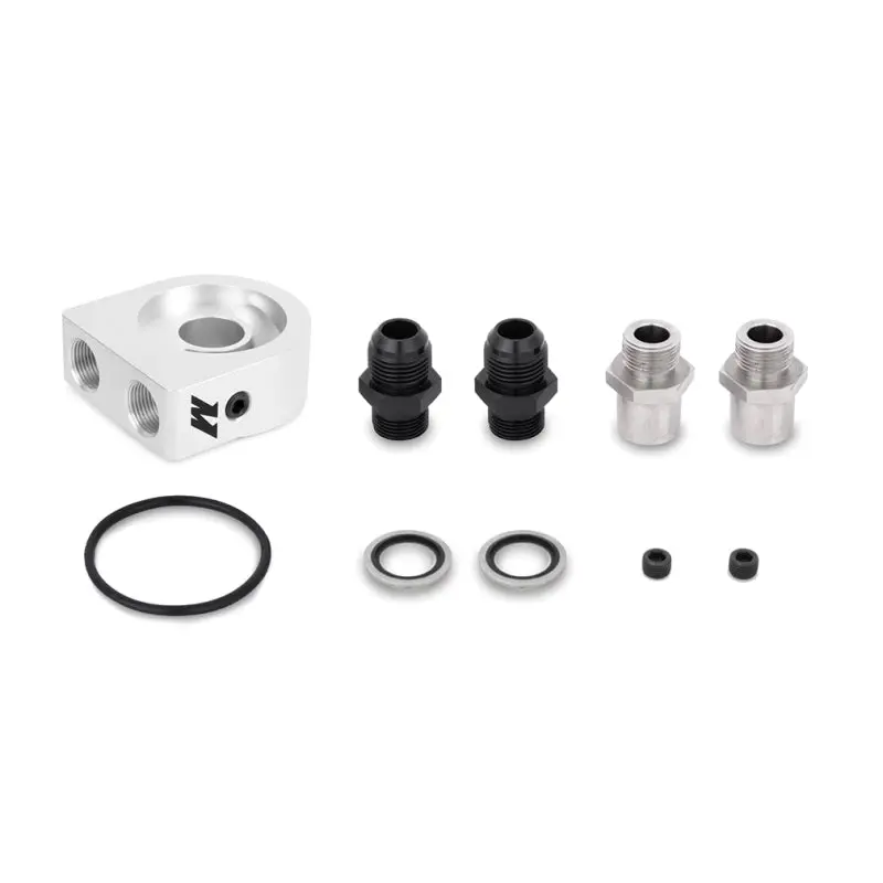 Mishimoto Oil Cooler Kit Universal 34 Row Black Fit 2