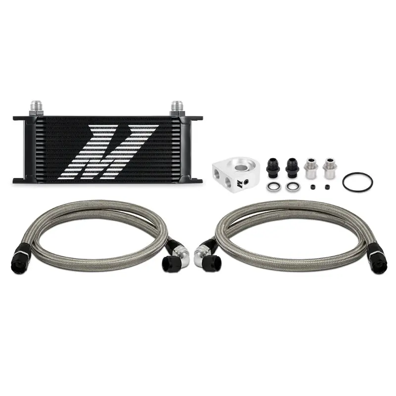 Mishimoto Oil Cooler Kit Universal Fit 16 Row Black 1