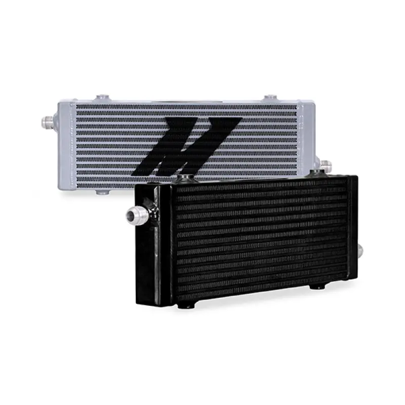 Mishimoto Oil Cooler Medium Bar Plate Cross Flow Black 1