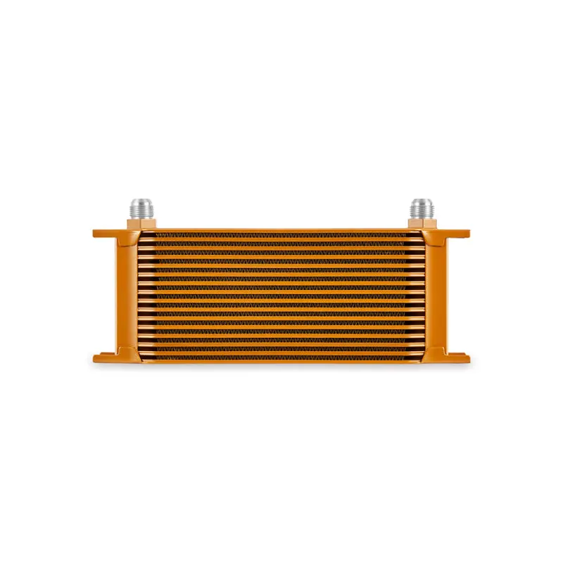 Mishimoto Oil Cooler Sixteen Row Universal Gold Fit 2