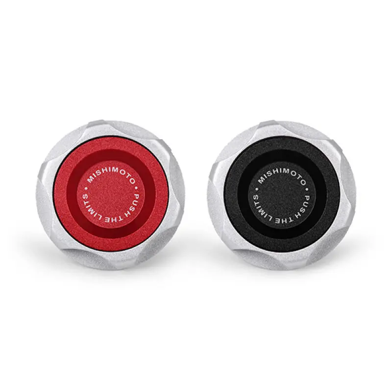 Mishimoto Oil Filler Cap Billet Red 2015+ Mustang Ecoboost 1