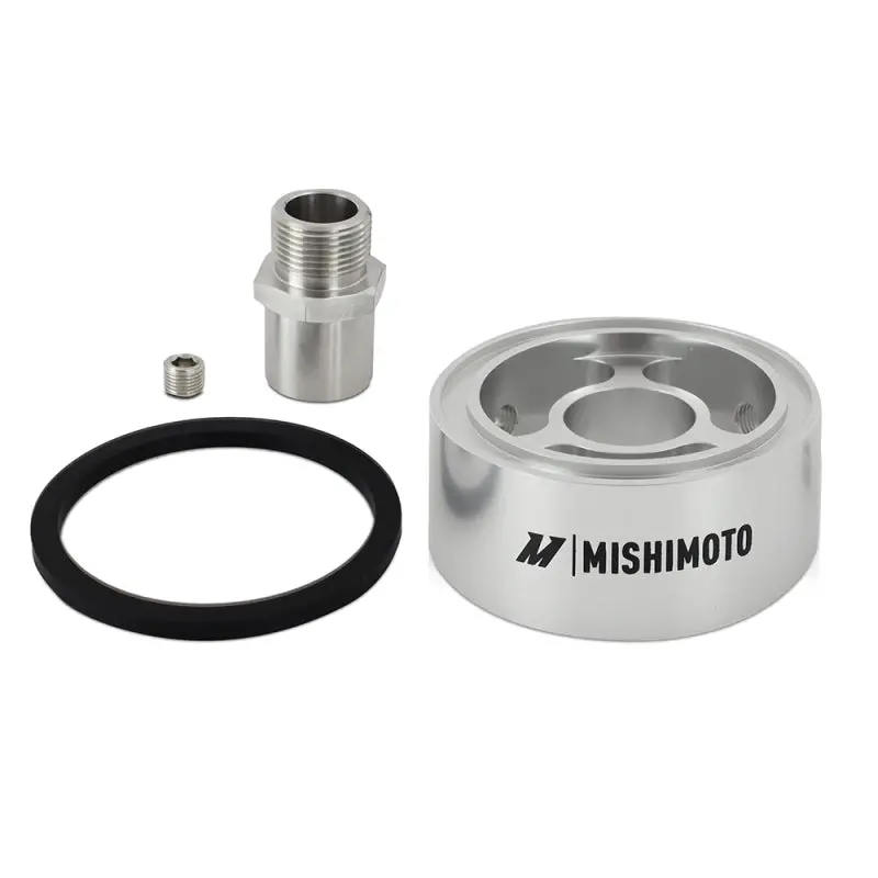 Mishimoto Oil Filter Spacer 32Mm M22 X 1.5 Thread Silver 1