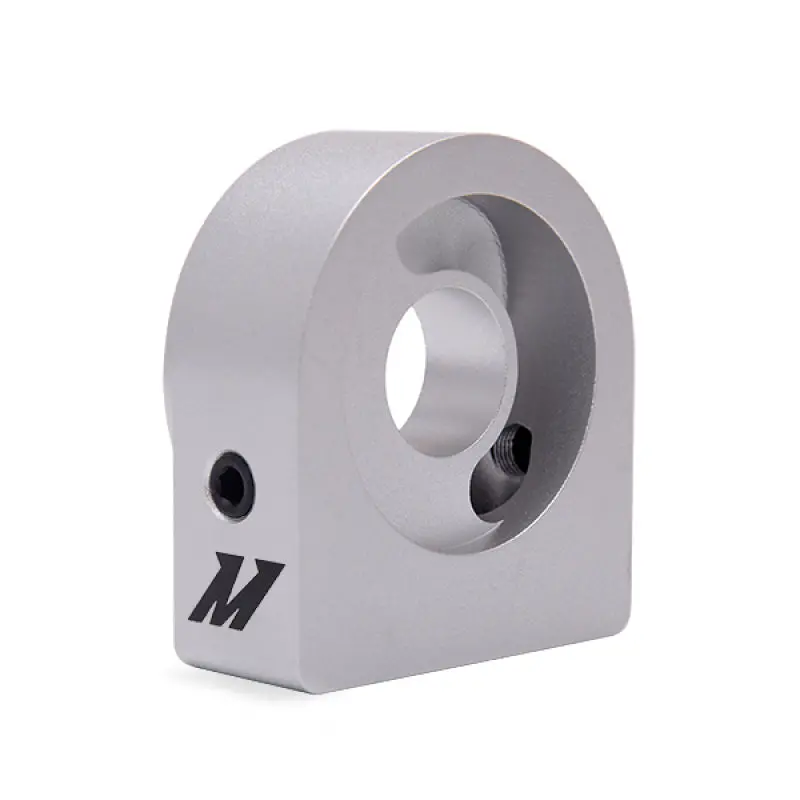 Mishimoto Oil Sandwich Plate Lightweight High Flow 6061 Aluminum With Two 1/8 Inch Npt Ports Compatible With M22 Bolts 2