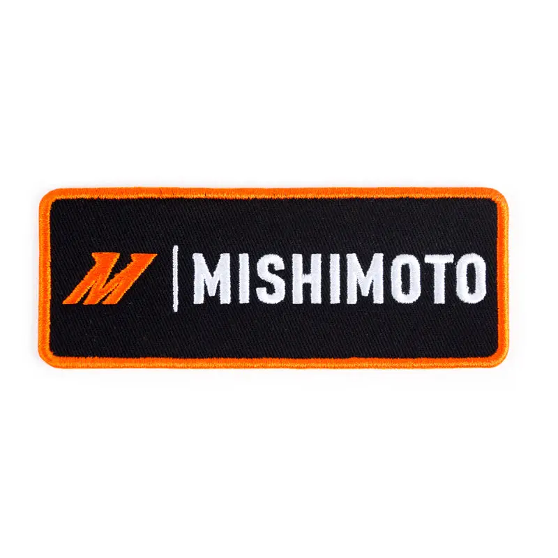 Mishimoto Patch 2In X 5In Racing Logo Sew On Patch 1
