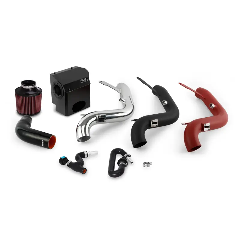 Mishimoto Performance Air Intake Kit For 2016 Ford Fiesta St 1.6L - Wrinkle Red 1