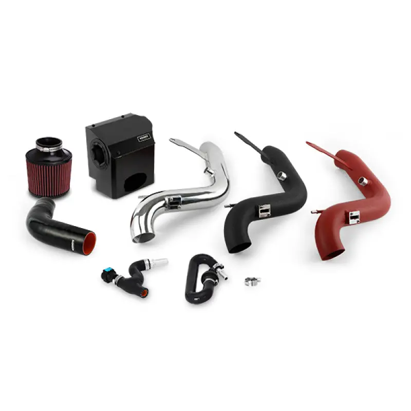 Mishimoto Performance Air Intake Kit - Wrinkle Black For 2016 Fiesta St 1.6L Ford 2