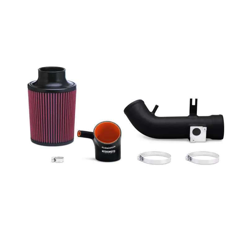 Mishimoto Performance Air Intake - Wrinkle Black For 06-11 Honda Civic Si 1