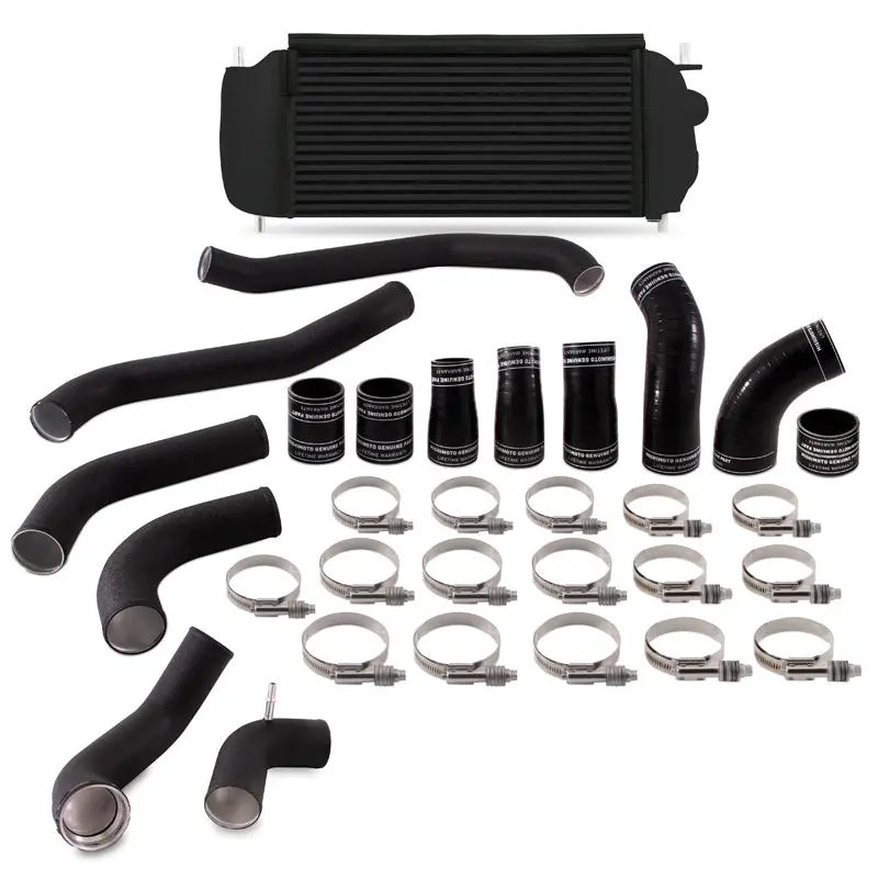 Mishimoto Performance Intercooler Kit - Black Cooler Black Pipes For 2017+ Ford F150 Ecoboost 1
