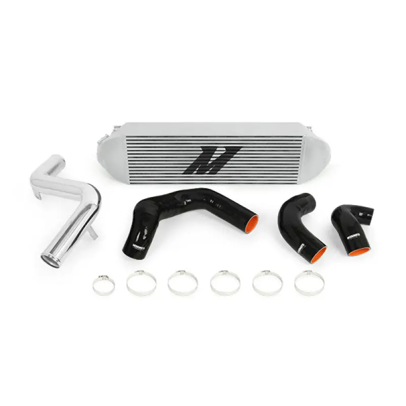 Mishimoto Performance Intercooler Kit Silver W/ Polished Pipes For 2013-2018 Ford Focus St 1