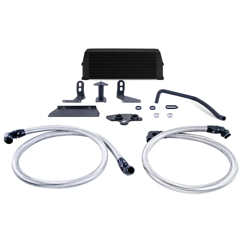 Mishimoto Performance Oil Cooler Kit For 11-19 Ford 6.7L Powerstroke - Black 1