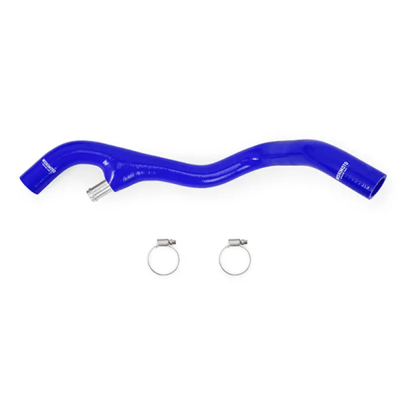 Mishimoto Powerstroke Lower Overflow Blue Silicone Hose Kit For 03-04 Ford F-250/F-350 6.0L Powerstroke 1