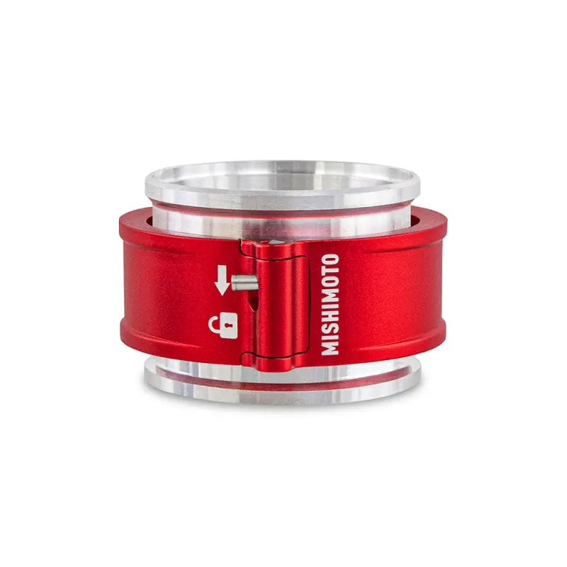 Mishimoto Quick Release Clamp Assembly 2.5In Aluminum Red 1