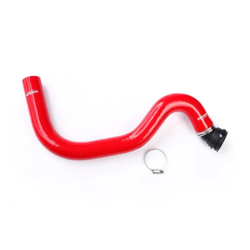 Mishimoto Red Silicone Upper Radiator Hose For 15+ Ford Mustang Gt 1