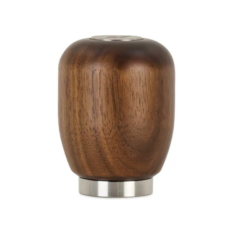 Mishimoto Short Wood Shift Knob - Steel Core - Walnut 1
