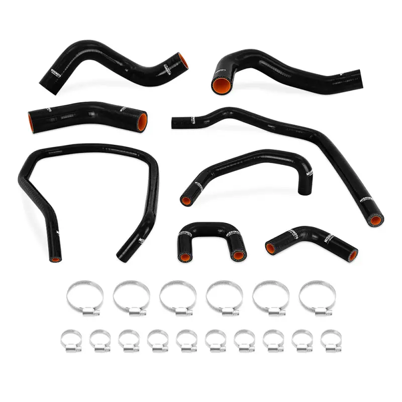 Mishimoto Silicone Coolant Hose Kit For 04-10 Infiniti Qx56 / 04-14 Titan - Black 1