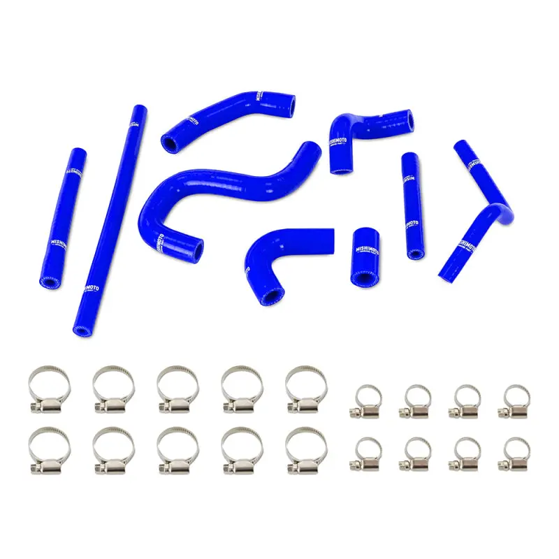 Mishimoto Silicone Heater Hose Kit For 96-02 Toyota 4Runner 3.4L With Rear Heater - Blue 1