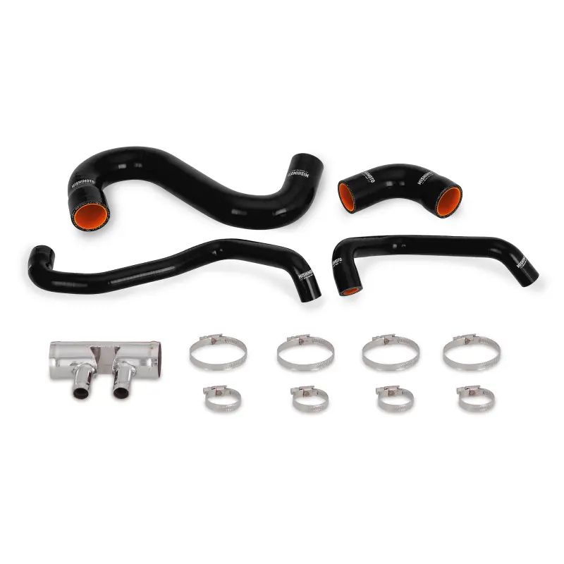 Mishimoto Silicone Lower Radiator Hose For 2015+ Ford Mustang Gt - Black 1