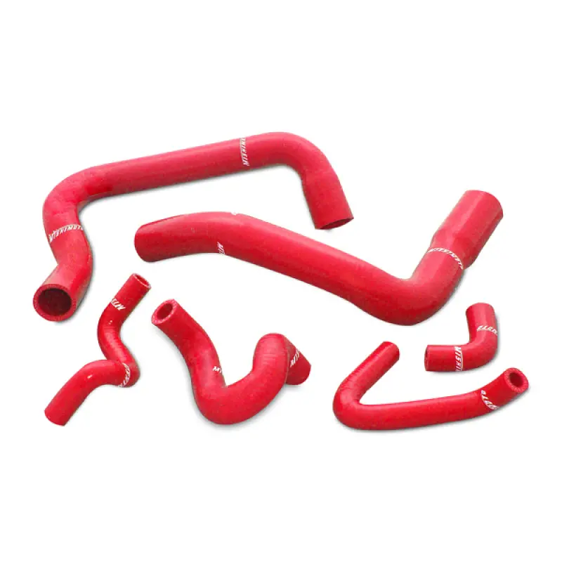 Mishimoto Silicone Radiator Hose Kit Red 86-93 Ford Mustang 1