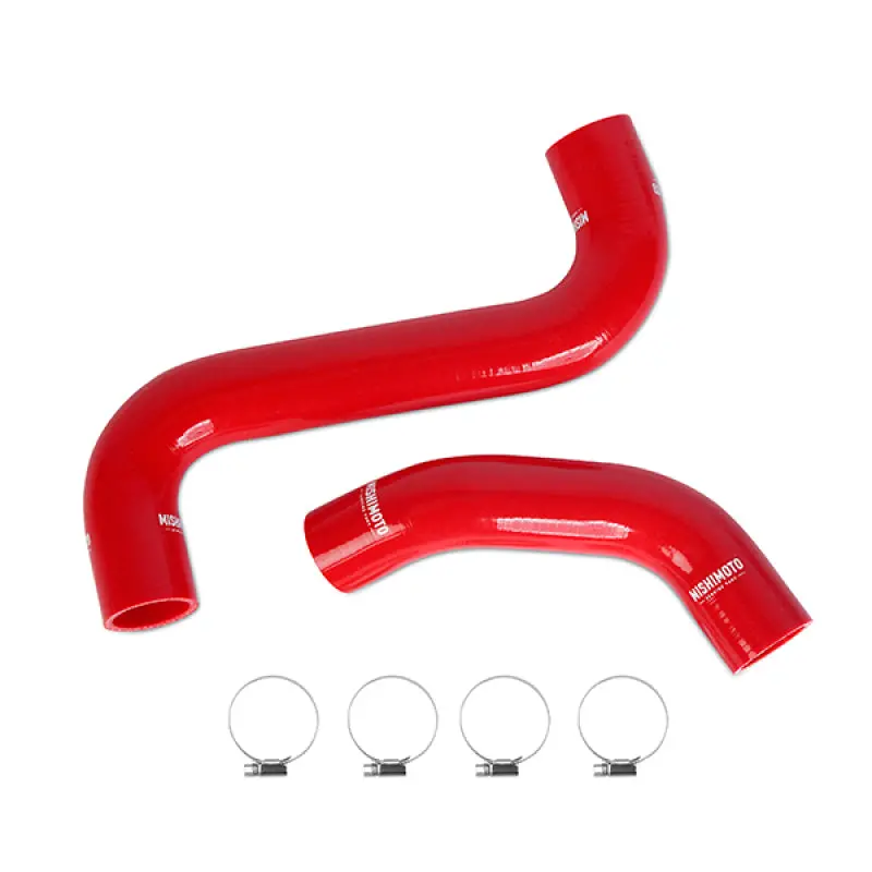 Mishimoto Silicone Red Hose Kit For 01-07 Subaru Wrx / Wrx Sti 1