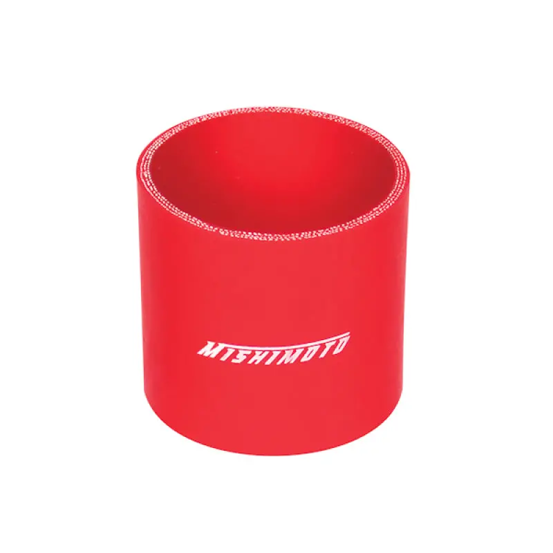 Mishimoto Silicone Straight Coupler 2.5-Inch Red 1