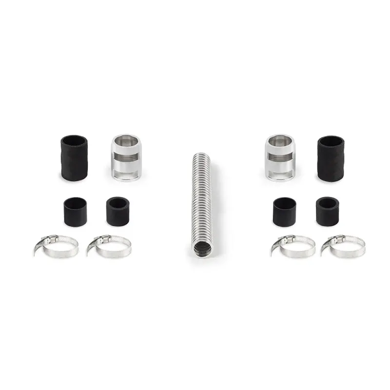 Mishimoto Stainless 12In Flexible Radiator Hose Kit Chrome 1