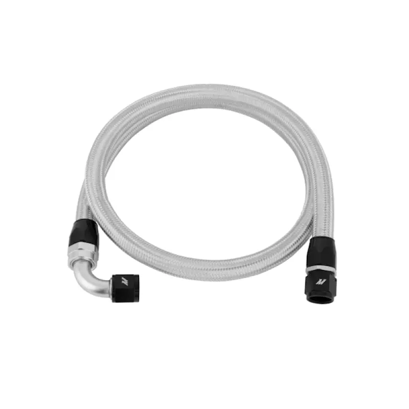 Mishimoto Stainless Steel Braided Hose With -10An Fittings - 4 Ft 1