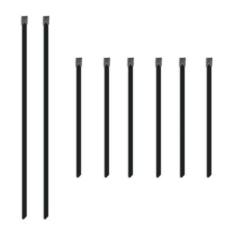 Mishimoto Stainless Steel Locking Ties Set - Six 6In & Two 14In 1