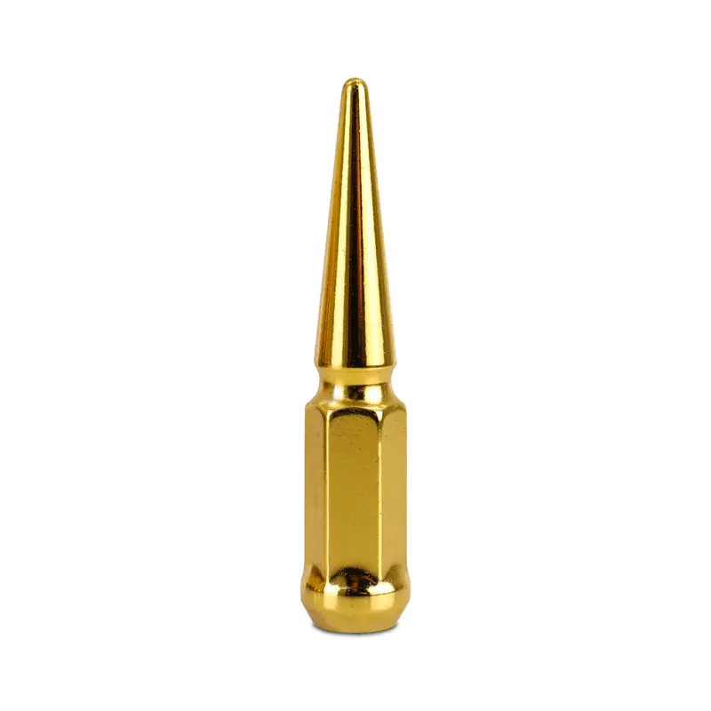 Mishimoto Steel Spiked Lug Nuts 20Pc Set M12x1.5 - Gold 2