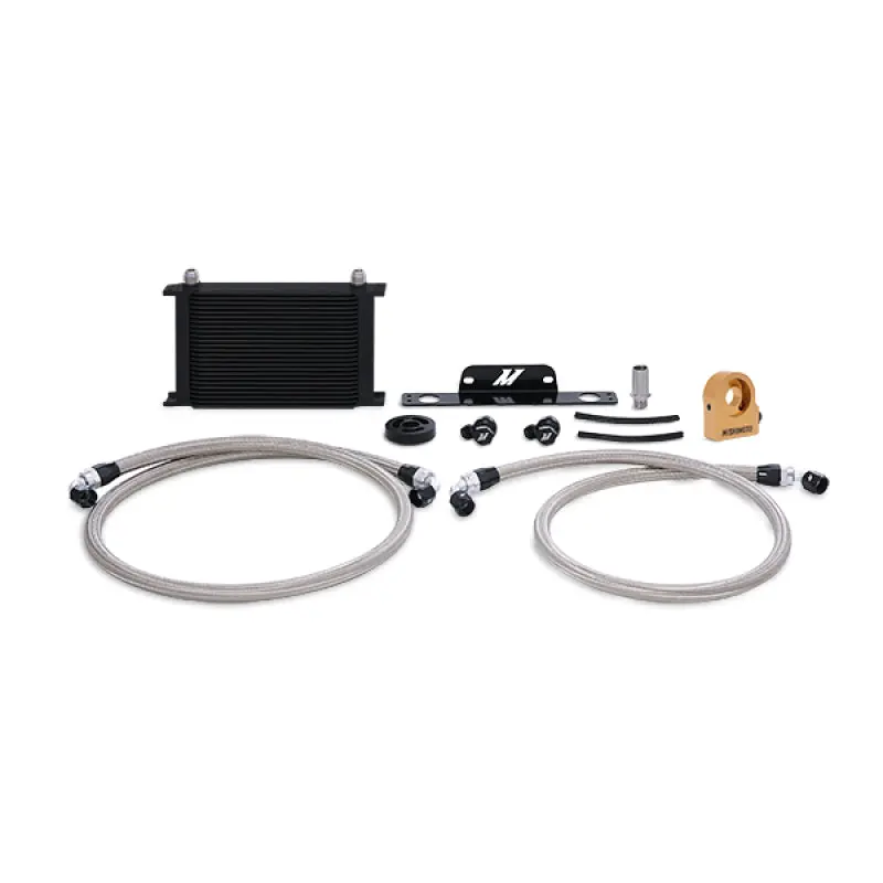 Mishimoto Thermostatic Oil Cooler Kit - Black For 10-15 Chevrolet Camaro Ss 1