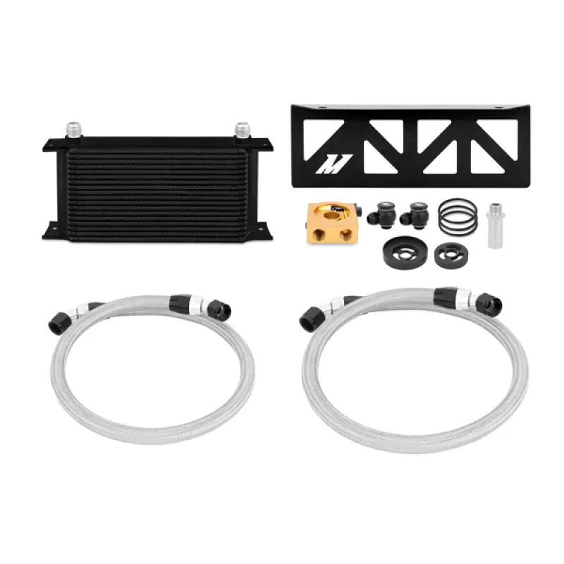 Mishimoto Thermostatic Oil Cooler Kit - Black For 13+ Subaru Brz/Scion Fr-S 2