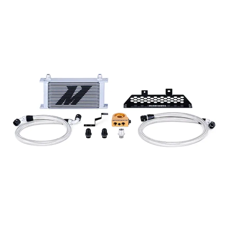 Mishimoto Thermostatic Oil Cooler Kit For 13-18 Ford Focus St - Silver 1