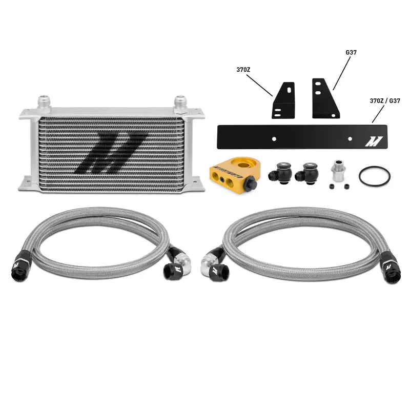 Mishimoto Thermostatic Oil Cooler Kit For Nissan 370Z / Infiniti G37 (Coupe Only) 09-12/08-12 2