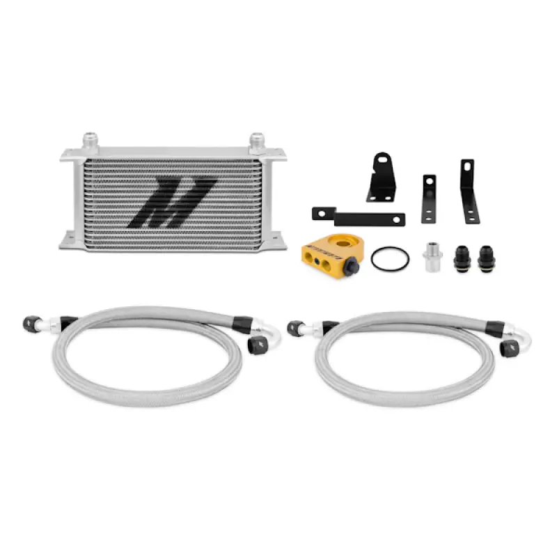 Mishimoto Thermostatic Oil Cooler Kit Silver For 00-09 Honda S2000 Ap1 Ap2 1