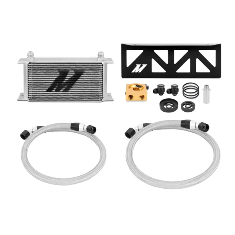 Mishimoto Thermostatic Oil Cooler Kit - Silver For 13+ Subaru Brz/Scion Fr-S 2