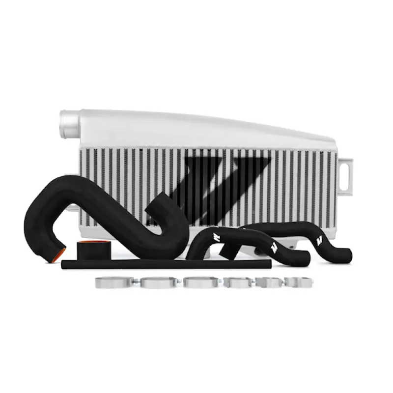 Mishimoto Top-Mount Intercooler Kit - Silver/Black Hoses - Subaru 02-07 Wrx/04-07 Sti 1