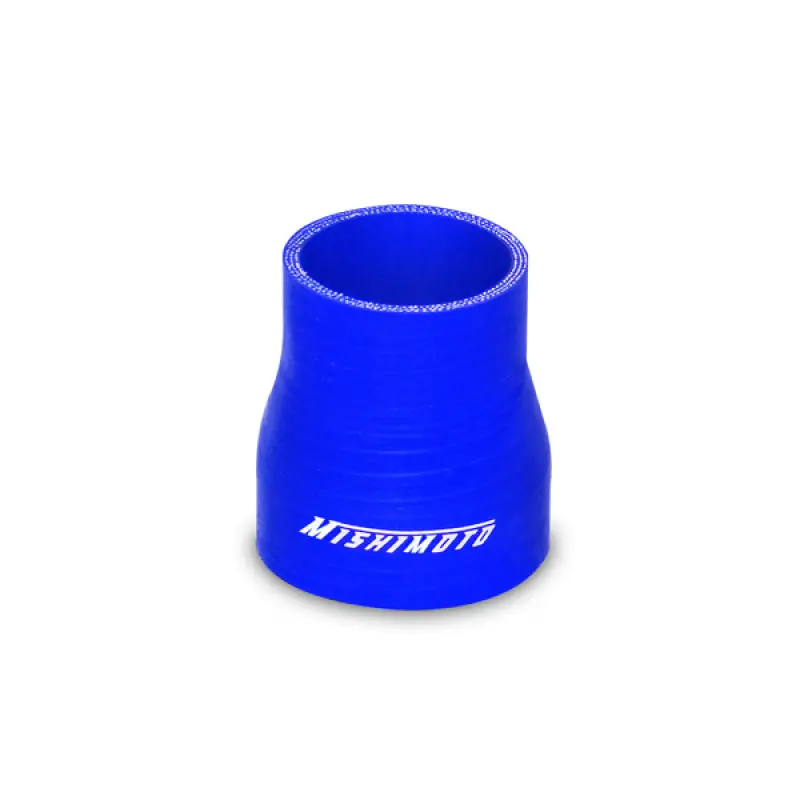 Mishimoto Transition Coupler Silicone 2.0 To 2.5 Inch Blue 1