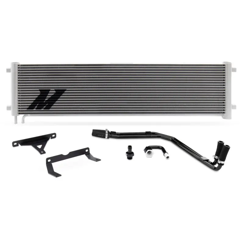 Mishimoto Transmission Cooler Kit Silver For 17-19 Ford 6.7L Powerstroke 1