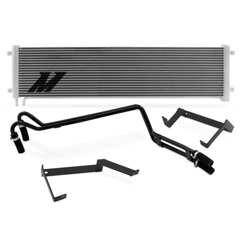 Mishimoto Transmission Cooler Kit Silver For Ford 6.7L Powerstroke 11-16 1